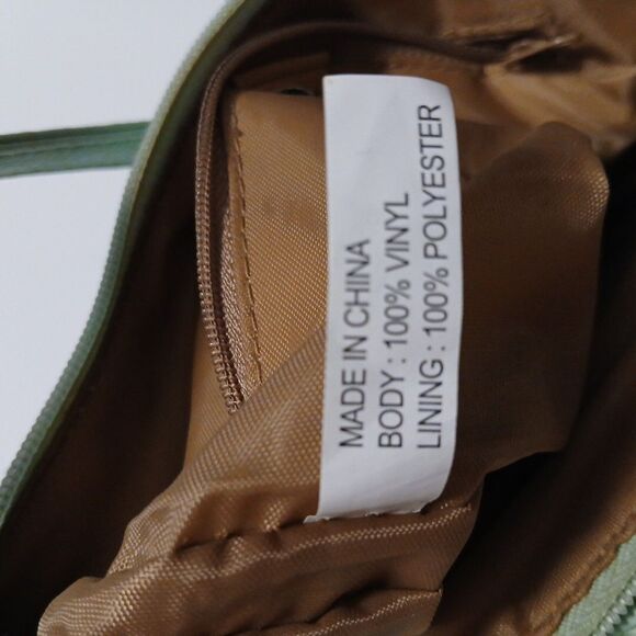 Multi Sac Light Blue Crossbody Purse – Adjustable Strap – Zipper Pockets - Picture 11 of 11